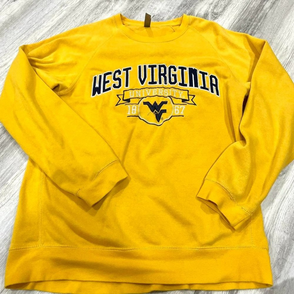 college print sweater